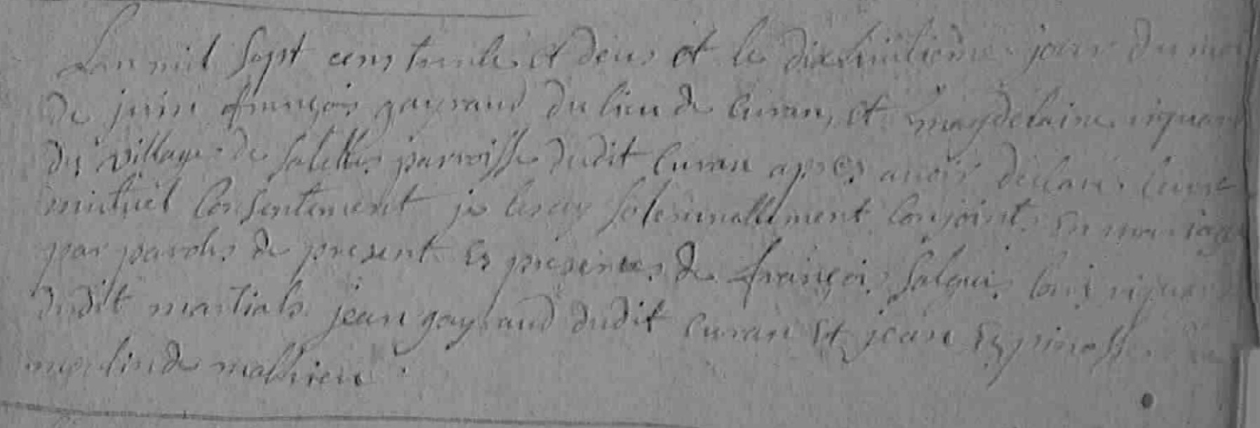Mariage Gayraud Francois - Ricard Magdeleine 18-06-1732.jpg